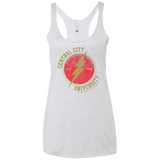 T-Shirts Heather White / X-Small Central City U Women's Triblend Racerback Tank
