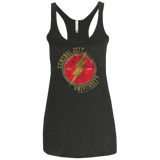 T-Shirts Vintage Black / X-Small Central City U Women's Triblend Racerback Tank