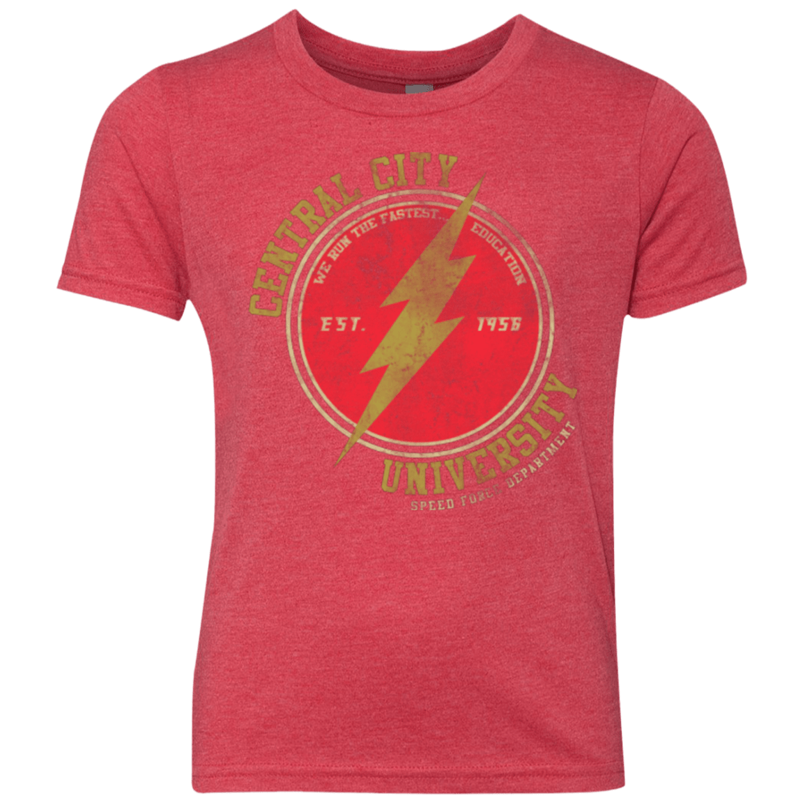 T-Shirts Vintage Red / YXS Central City U Youth Triblend T-Shirt