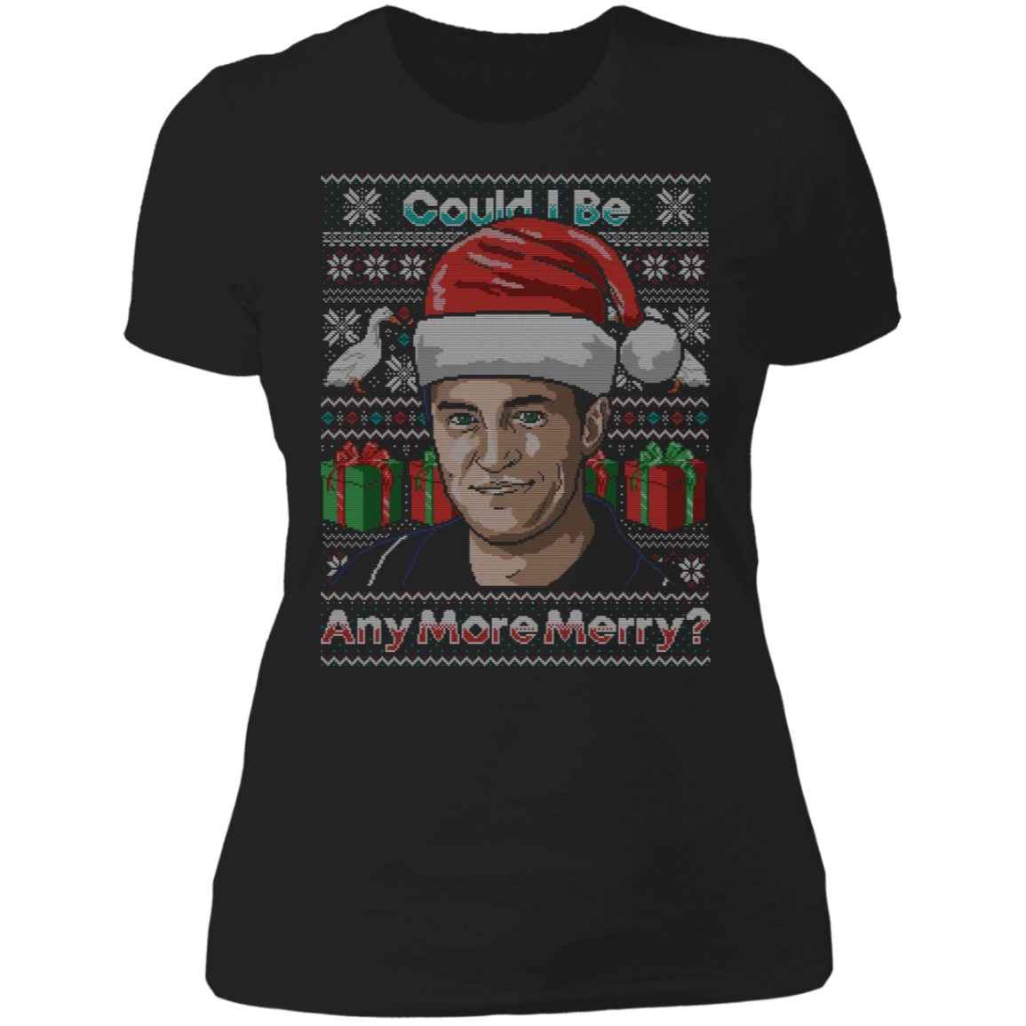 T-Shirts Black / X-Small Chandler Ugly Sweater Women's Premium T-Shirt