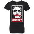 T-Shirts Black / YXS Chaos and Disobey Girls Premium T-Shirt