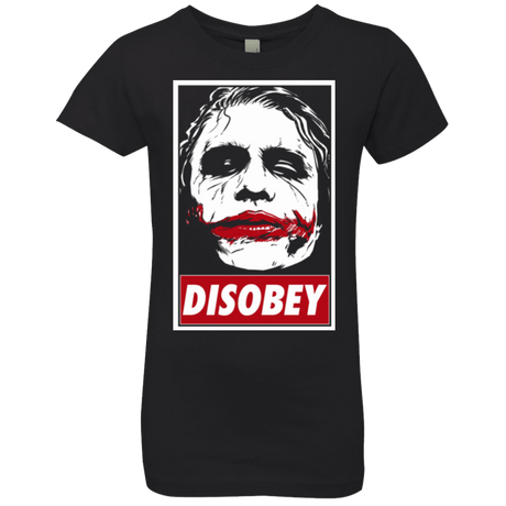 T-Shirts Black / YXS Chaos and Disobey Girls Premium T-Shirt