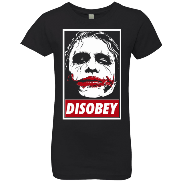 T-Shirts Black / YXS Chaos and Disobey Girls Premium T-Shirt
