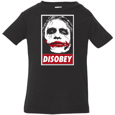 T-Shirts Black / 6 Months Chaos and Disobey Infant Premium T-Shirt