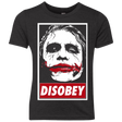 T-Shirts Vintage Black / YXS Chaos and Disobey Youth Triblend T-Shirt