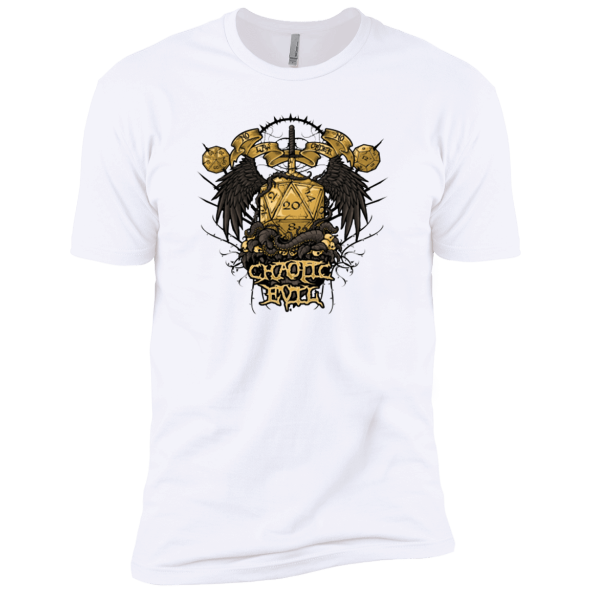 T-Shirts White / YXS CHAOTIC EVIL Boys Premium T-Shirt