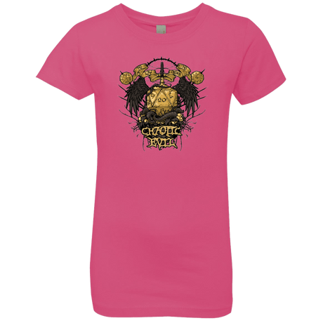 T-Shirts Hot Pink / YXS CHAOTIC EVIL Girls Premium T-Shirt