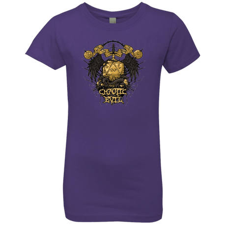 T-Shirts Purple Rush / YXS CHAOTIC EVIL Girls Premium T-Shirt