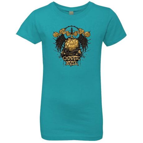 T-Shirts Tahiti Blue / YXS CHAOTIC EVIL Girls Premium T-Shirt