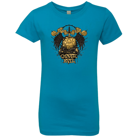 T-Shirts Turquoise / YXS CHAOTIC EVIL Girls Premium T-Shirt