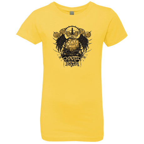 T-Shirts Vibrant Yellow / YXS CHAOTIC EVIL Girls Premium T-Shirt