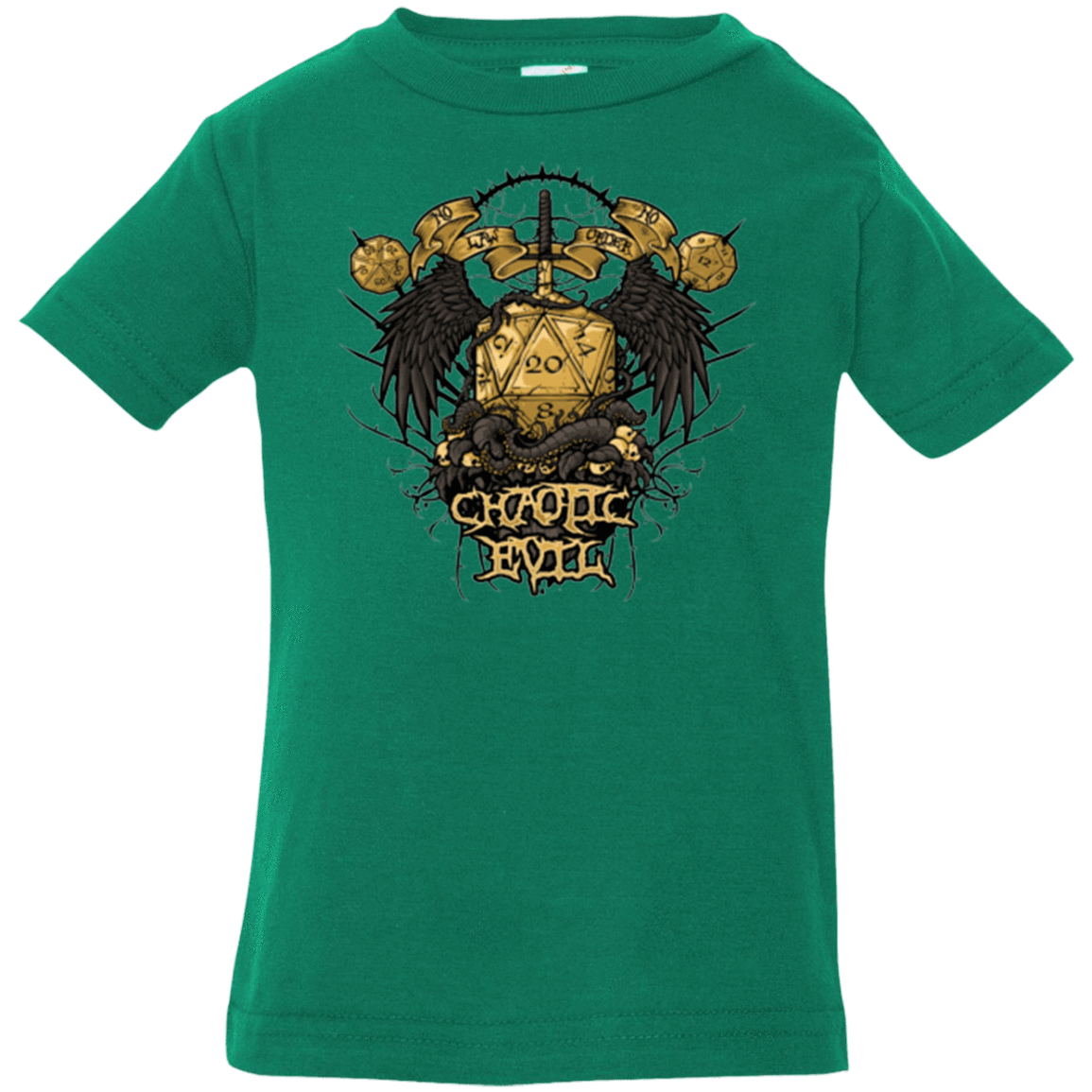 T-Shirts Kelly / 6 Months CHAOTIC EVIL Infant Premium T-Shirt