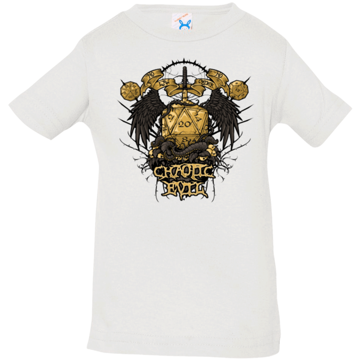 T-Shirts White / 6 Months CHAOTIC EVIL Infant Premium T-Shirt