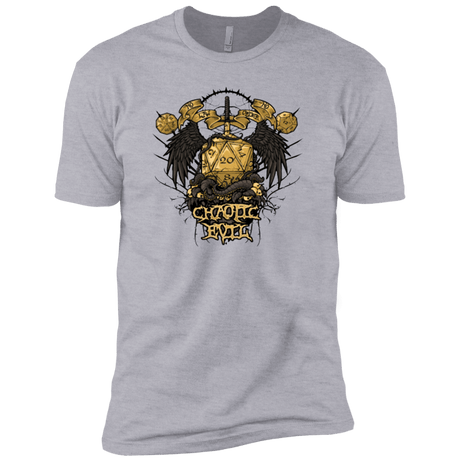 T-Shirts Heather Grey / X-Small CHAOTIC EVIL Men's Premium T-Shirt