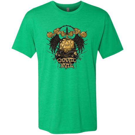 T-Shirts Envy / Small CHAOTIC EVIL Men's Triblend T-Shirt