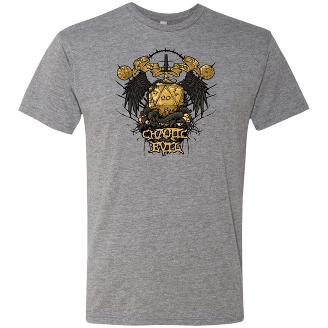 T-Shirts Premium Heather / Small CHAOTIC EVIL Men's Triblend T-Shirt