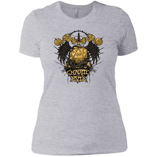 T-Shirts Heather Grey / X-Small CHAOTIC EVIL Women's Premium T-Shirt