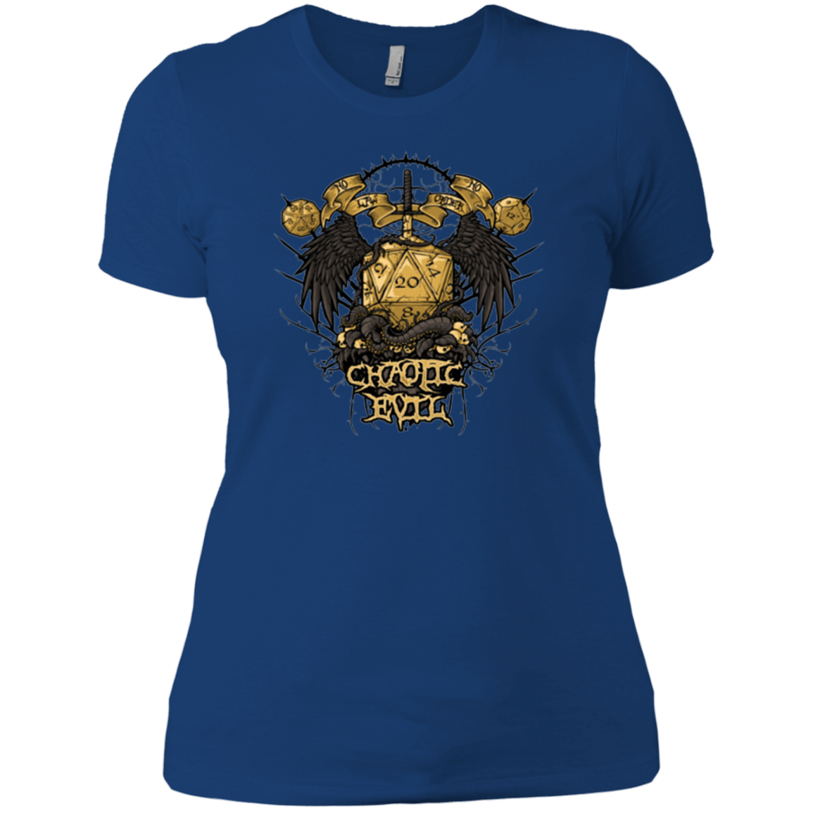 T-Shirts Royal / X-Small CHAOTIC EVIL Women's Premium T-Shirt