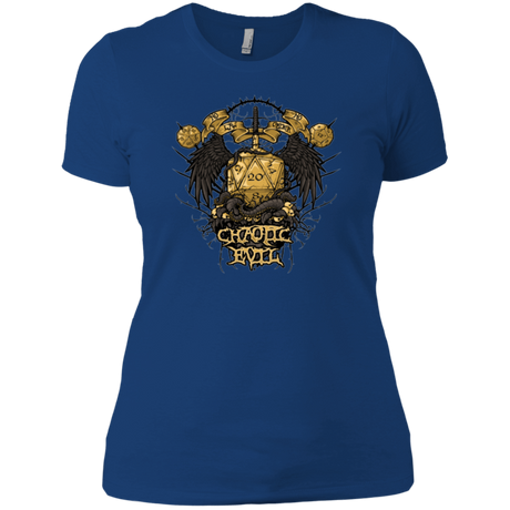 T-Shirts Royal / X-Small CHAOTIC EVIL Women's Premium T-Shirt