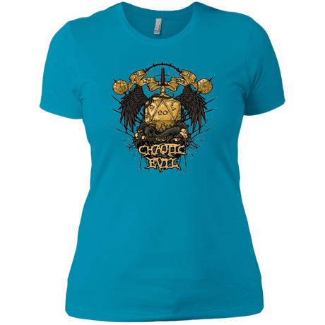T-Shirts Turquoise / X-Small CHAOTIC EVIL Women's Premium T-Shirt