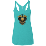 T-Shirts Tahiti Blue / X-Small CHAOTIC EVIL Women's Triblend Racerback Tank