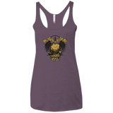 T-Shirts Vintage Purple / X-Small CHAOTIC EVIL Women's Triblend Racerback Tank