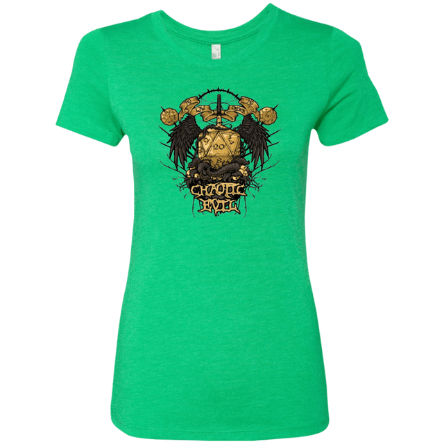 T-Shirts Envy / Small CHAOTIC EVIL Women's Triblend T-Shirt