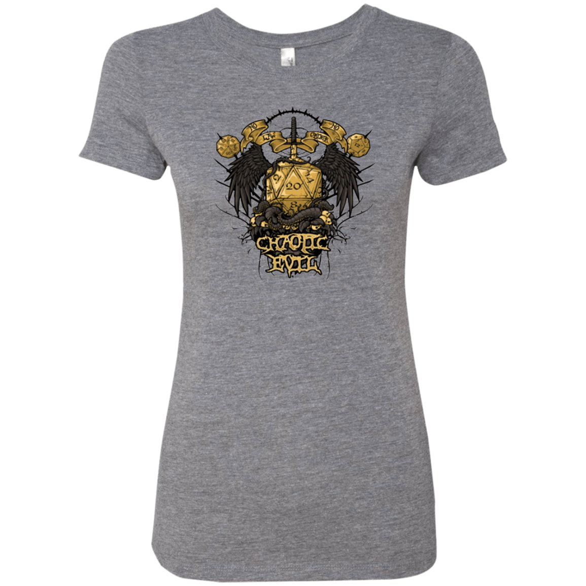 T-Shirts Premium Heather / Small CHAOTIC EVIL Women's Triblend T-Shirt