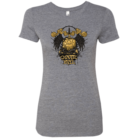 T-Shirts Premium Heather / Small CHAOTIC EVIL Women's Triblend T-Shirt