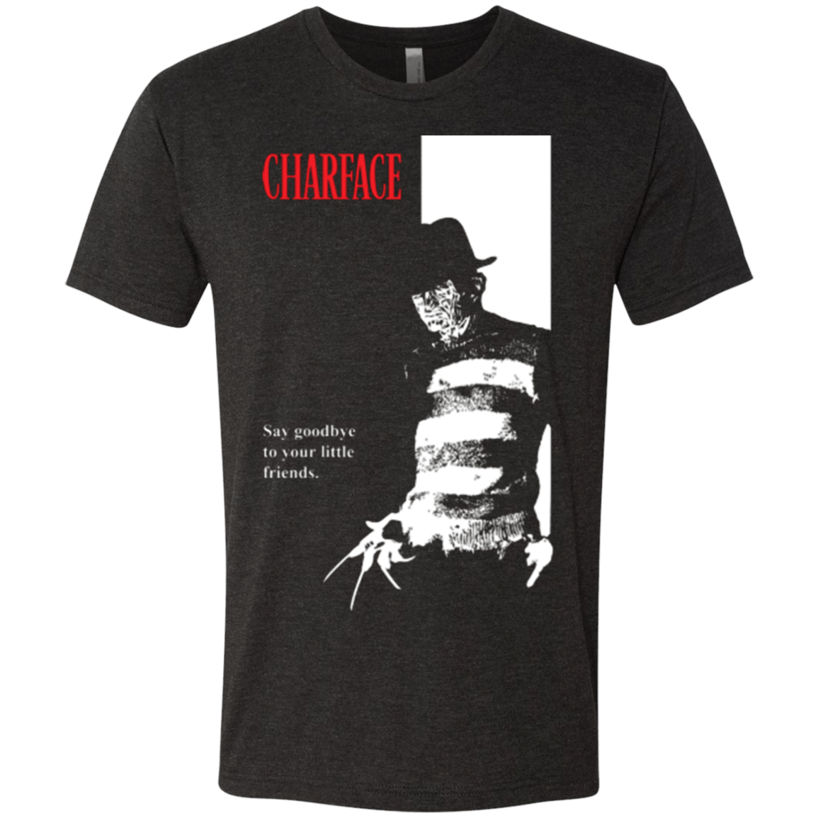 T-Shirts Vintage Black / Small Charface Men's Triblend T-Shirt