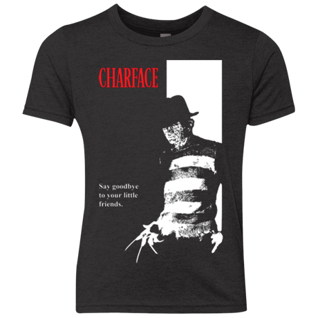 T-Shirts Vintage Black / YXS Charface Youth Triblend T-Shirt