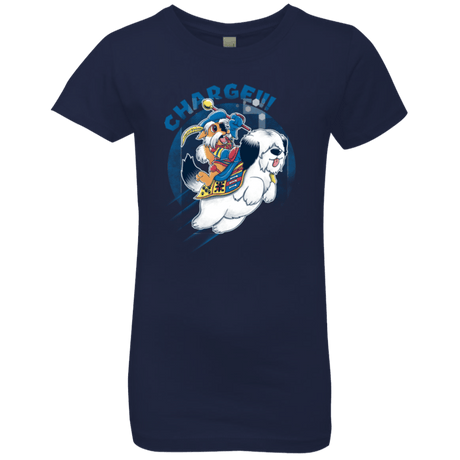 T-Shirts Midnight Navy / YXS Charge Girls Premium T-Shirt