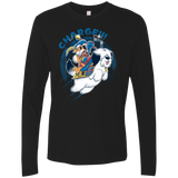 T-Shirts Black / Small Charge Men's Premium Long Sleeve