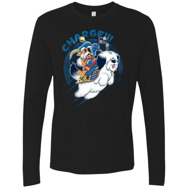 T-Shirts Black / Small Charge Men's Premium Long Sleeve