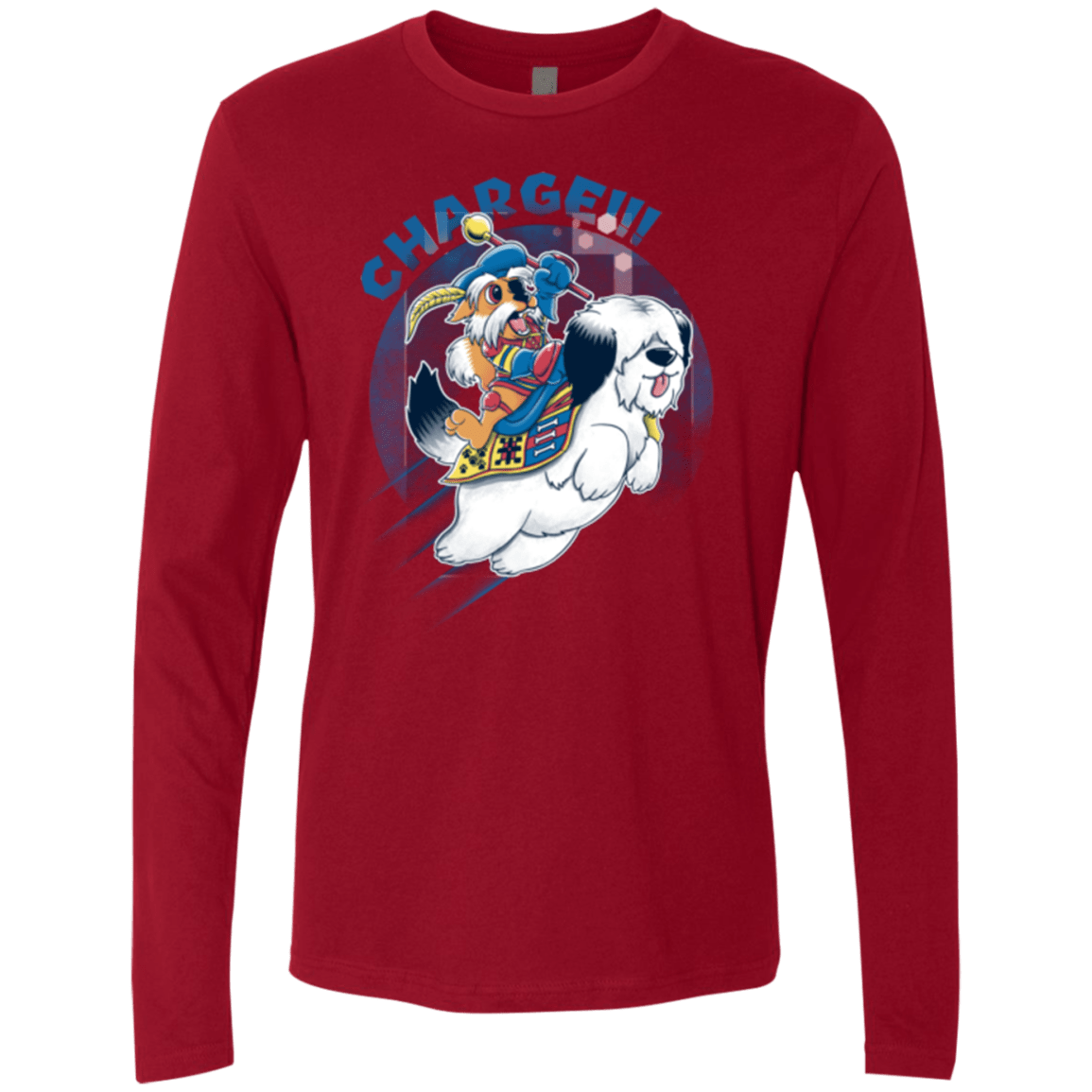 T-Shirts Cardinal / Small Charge Men's Premium Long Sleeve