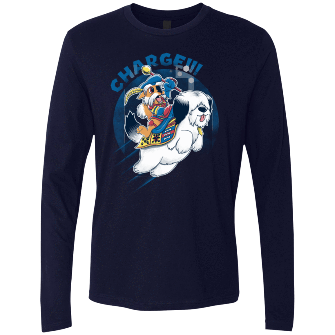 T-Shirts Midnight Navy / Small Charge Men's Premium Long Sleeve