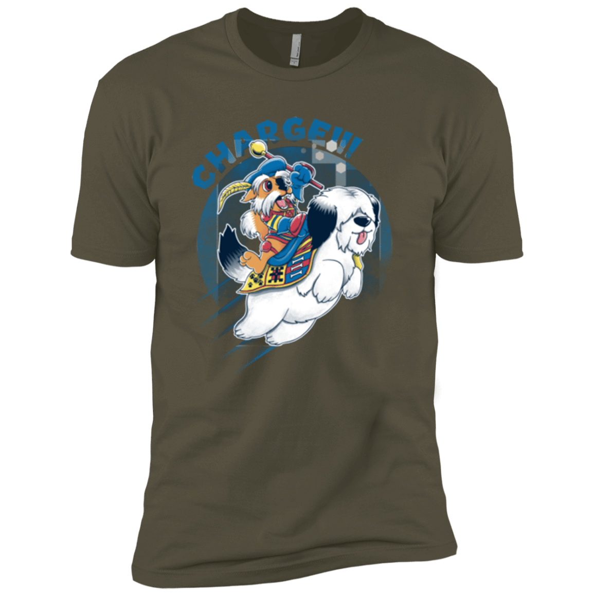 T-Shirts Military Green / X-Small Charge Men's Premium T-Shirt