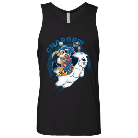 T-Shirts Black / Small Charge Men's Premium Tank Top