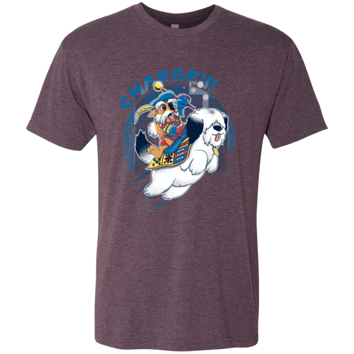 T-Shirts Vintage Purple / Small Charge Men's Triblend T-Shirt