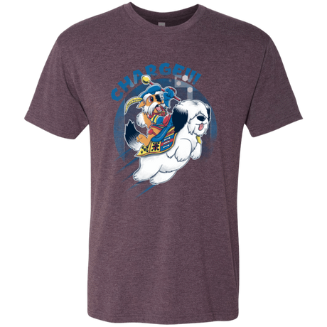 T-Shirts Vintage Purple / Small Charge Men's Triblend T-Shirt