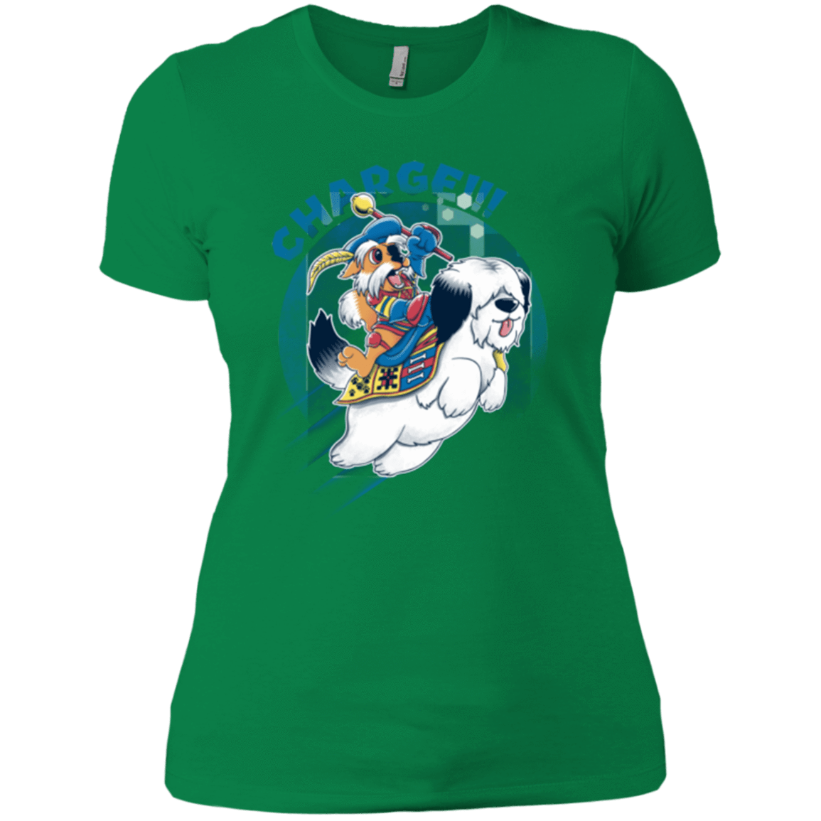 T-Shirts Kelly Green / X-Small Charge Women's Premium T-Shirt