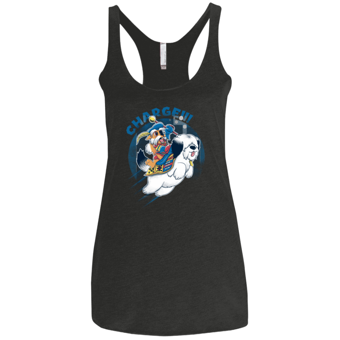 T-Shirts Vintage Black / X-Small Charge Women's Triblend Racerback Tank