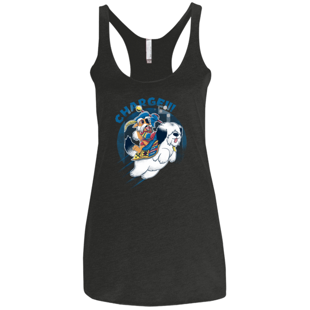 T-Shirts Vintage Black / X-Small Charge Women's Triblend Racerback Tank