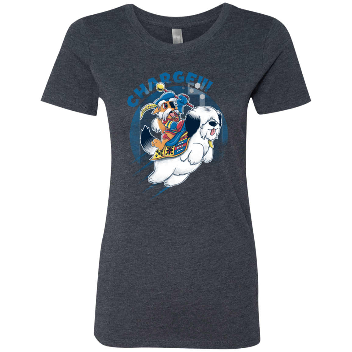 T-Shirts Vintage Navy / Small Charge Women's Triblend T-Shirt