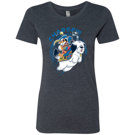 T-Shirts Vintage Navy / Small Charge Women's Triblend T-Shirt