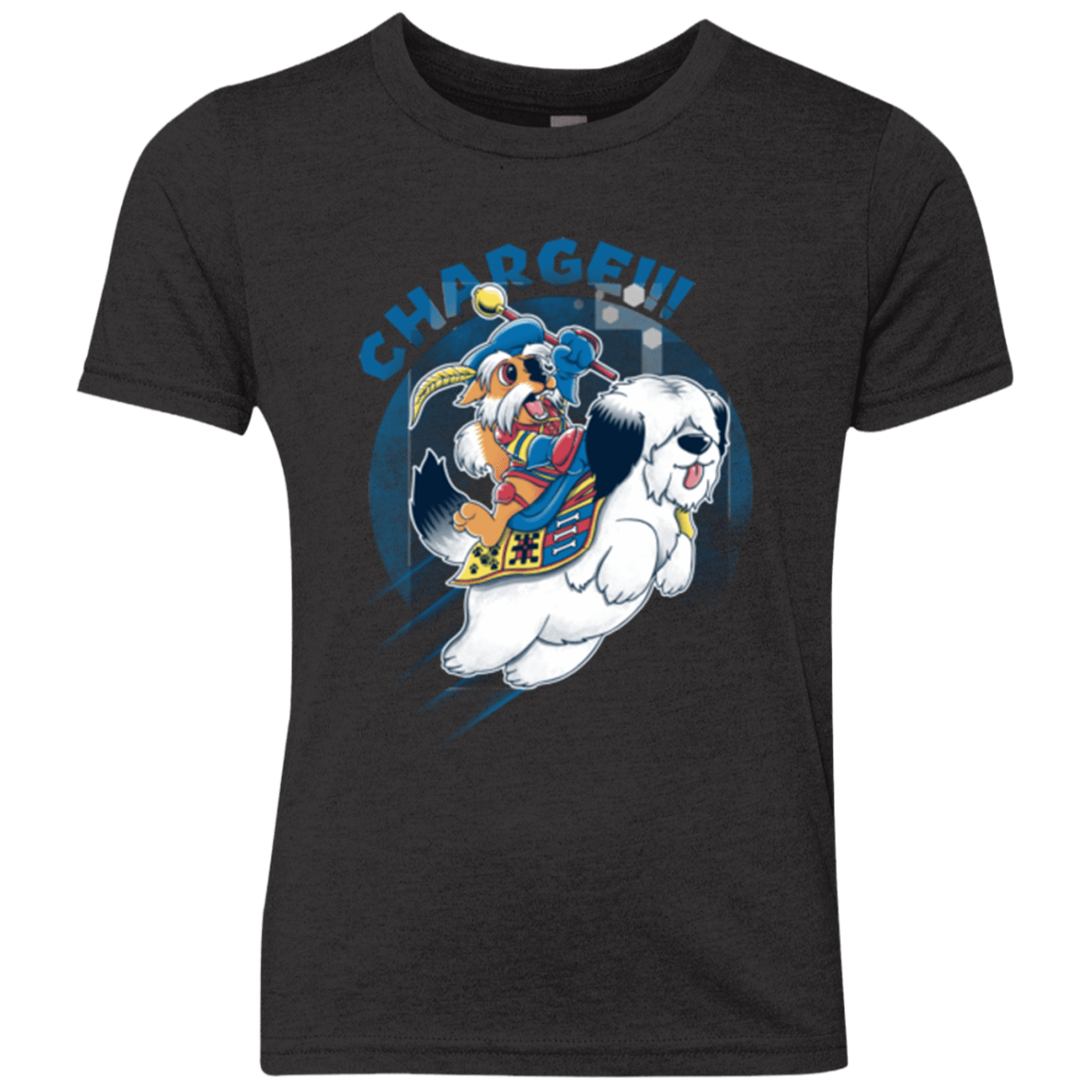 T-Shirts Vintage Black / YXS Charge Youth Triblend T-Shirt