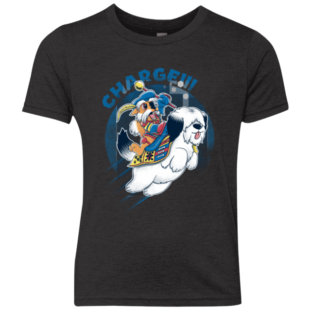 T-Shirts Vintage Black / YXS Charge Youth Triblend T-Shirt