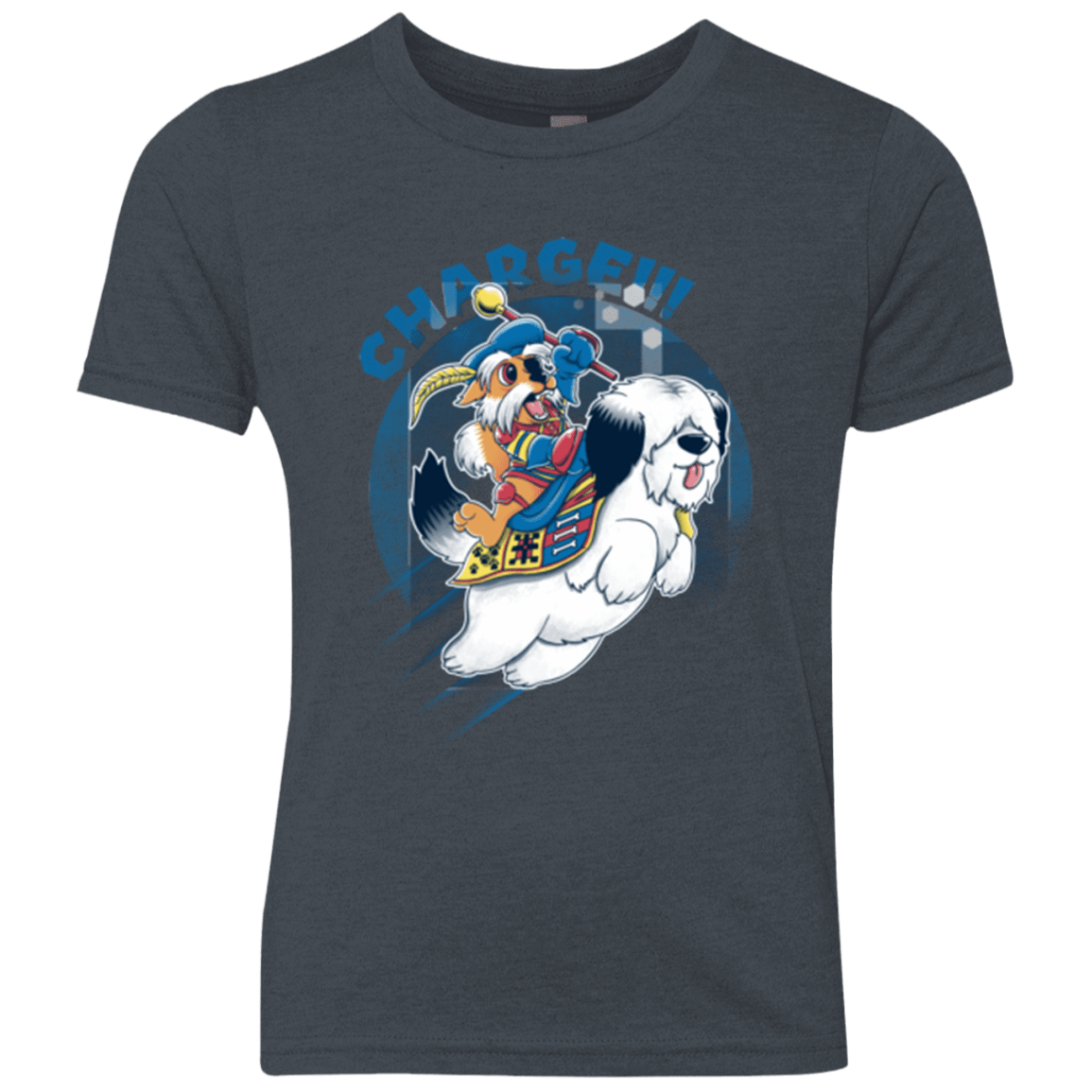 T-Shirts Vintage Navy / YXS Charge Youth Triblend T-Shirt