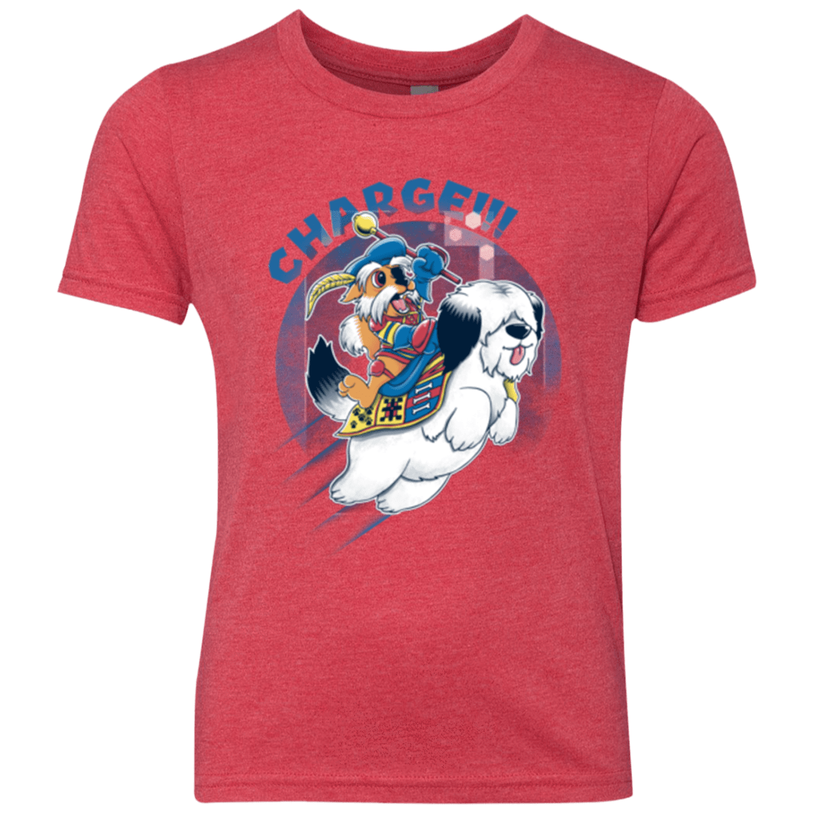 T-Shirts Vintage Red / YXS Charge Youth Triblend T-Shirt