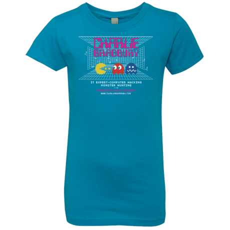 T-Shirts Turquoise / YXS Charlie Bradbury IT Girls Premium T-Shirt